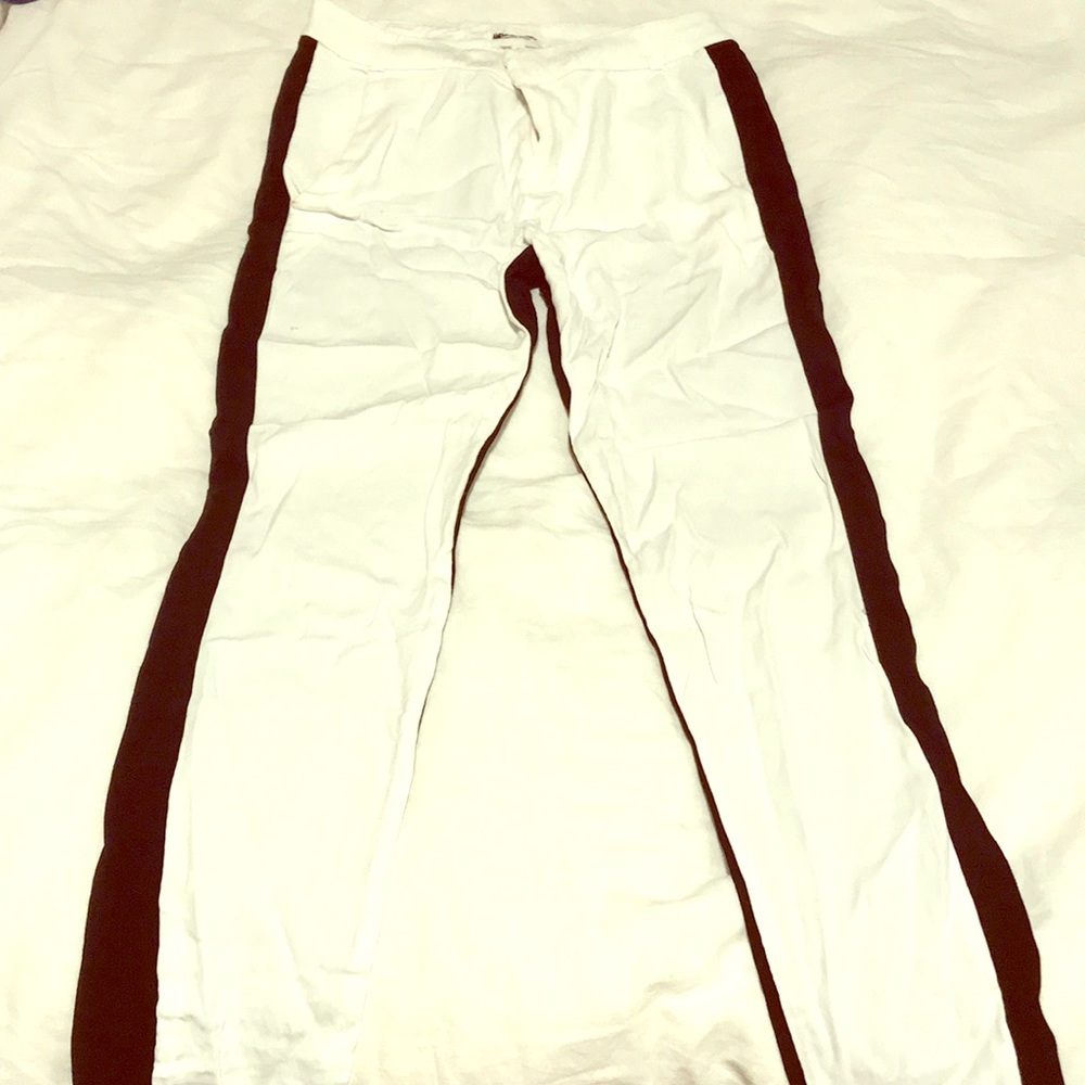Black and white pants